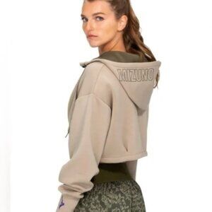 EUC Mizuno Cropped Hoodie, Sz - M